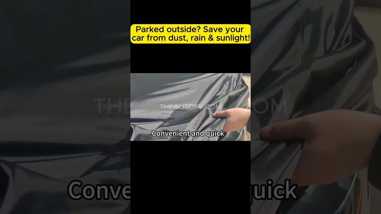 Waterproof & Heat Resistant Car Cover – Demo!