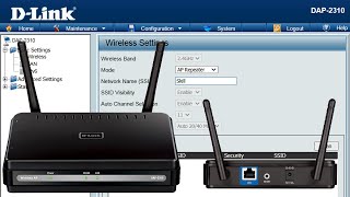Setup WIFI AP repeater on D-link router for Range Extending Connect Two Routers On One Home Network