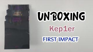케플러 Kep1er FIRST IMPACT 풀 버전 개봉 후기