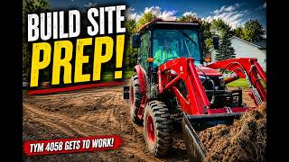 TYM 4058 Grading Dirt