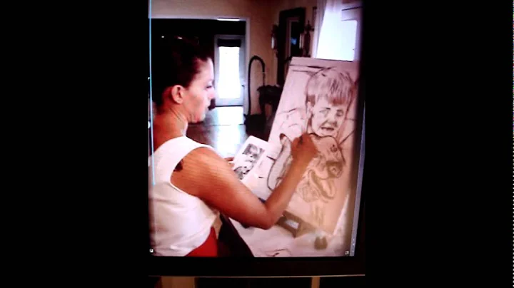 Portrait painting with Kimberly Conway