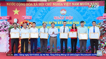 Ngày hội đại đoàn kết toàn dân tộc tại phường Ninh Sơn | TAYNINHTVDVC