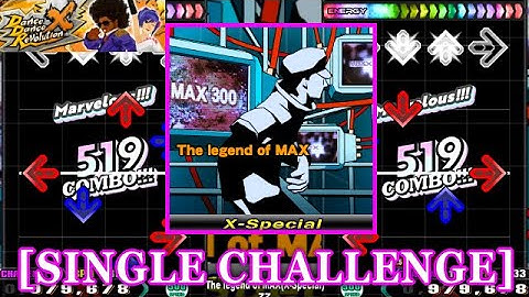 【DDR X】 The legend of MAX(X-Special) / ZZ [SINGLE CHALLENGE] 譜面確認+Clap