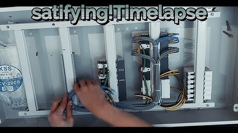 Satisfying timelapse!#knx#smarthome #homeautomation#zennio #homeautomationsystem #smartsystem