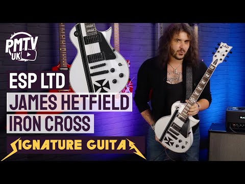 ESP LTD James Hetfield IRON CROSS - Review & Demo Of The Metallica Frontman's EPIC Signature Guitar!