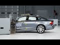 2017 Volvo S90 driver-side small overlap IIHS crash test