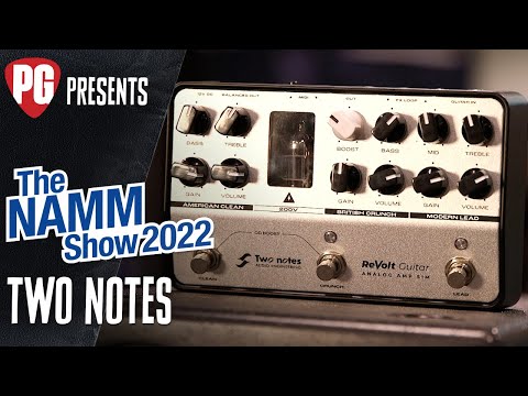 Two Notes ReVolt Guitar Preamp Demo | NAMM 2022