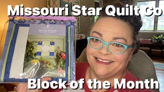 Missouri Star Quilt Co 2026 Block of the Month - Spring Dreams - Month 8
