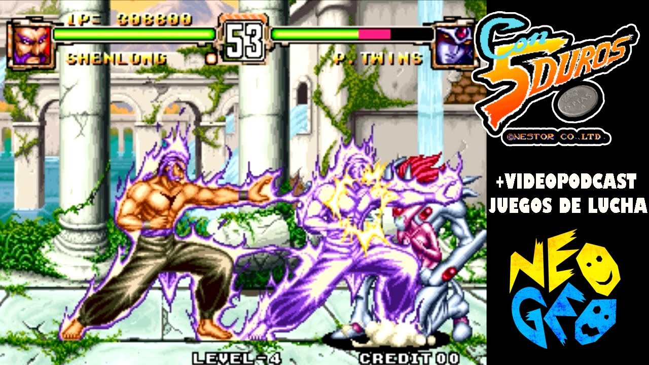 VOLTAGE FIGHTER GOWCAYZER (SHENLONG) - "CON 5 DUROS-1cc" EPISODIO 785 (+PODCAST JUEGOS LUCHA NEOGEO)