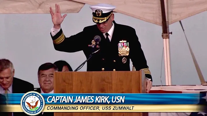 Real-life Capt. James Kirk Shows Off Navys Newest ...