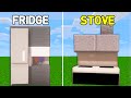 Minecraft: 8+ Modern Kitchen Build Hacks!