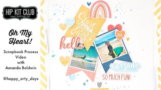 Hip Kit Club Process Video #51 | February 2021 Hip Kits | Oh My Heart!