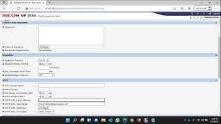 How to setup scan to Office 365 email on Ricoh Photocopier. screenshot 5