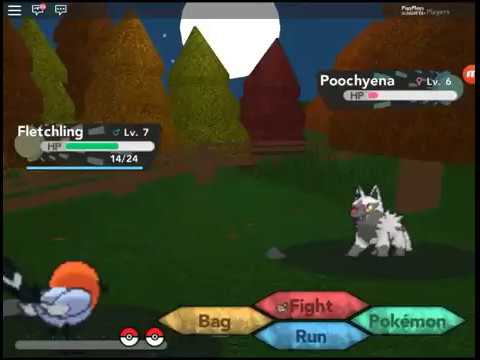 Brick Bronze Capturing Poochyena Youtube - roblox pokemon brick bronze 24 luxray youtube