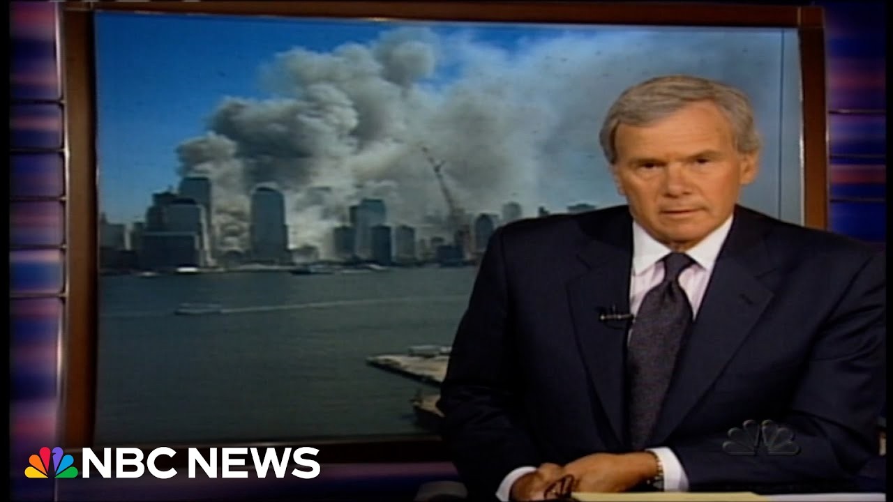 25 years ago, Tom Brokaw anchors 9/11 NBC News Special Report 25 years ago, Tom Brokaw anchors 9/11 NBC News Special Report