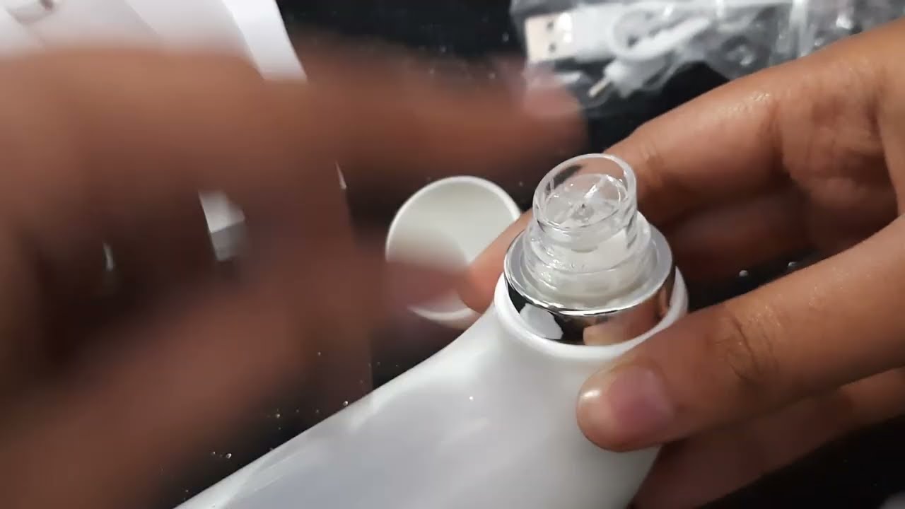 Super micro bubble beauty instrument |chargeable face cleaning tool review and unboxing 💖