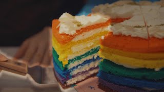 Heaven of Rainbow Cakes | Packaging compilation Vol.4 | cafe vlog | No BGM