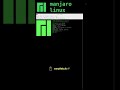 Probando manjaro linux consola vertical [OBS Studio - kdenlive - screenkey - bucklespring] [V261]