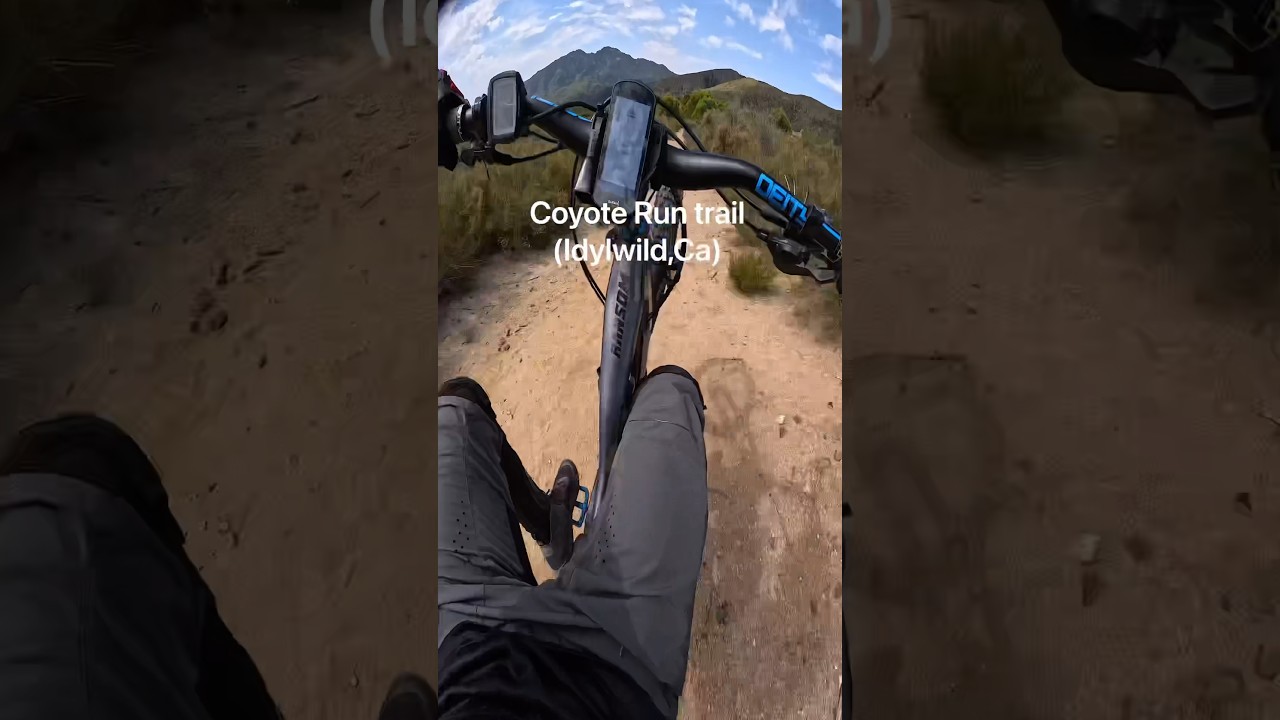 COYOTE RUN TRAIL(Idylwild,Ca)Nice Quick Descent down this out and back Nature trail!