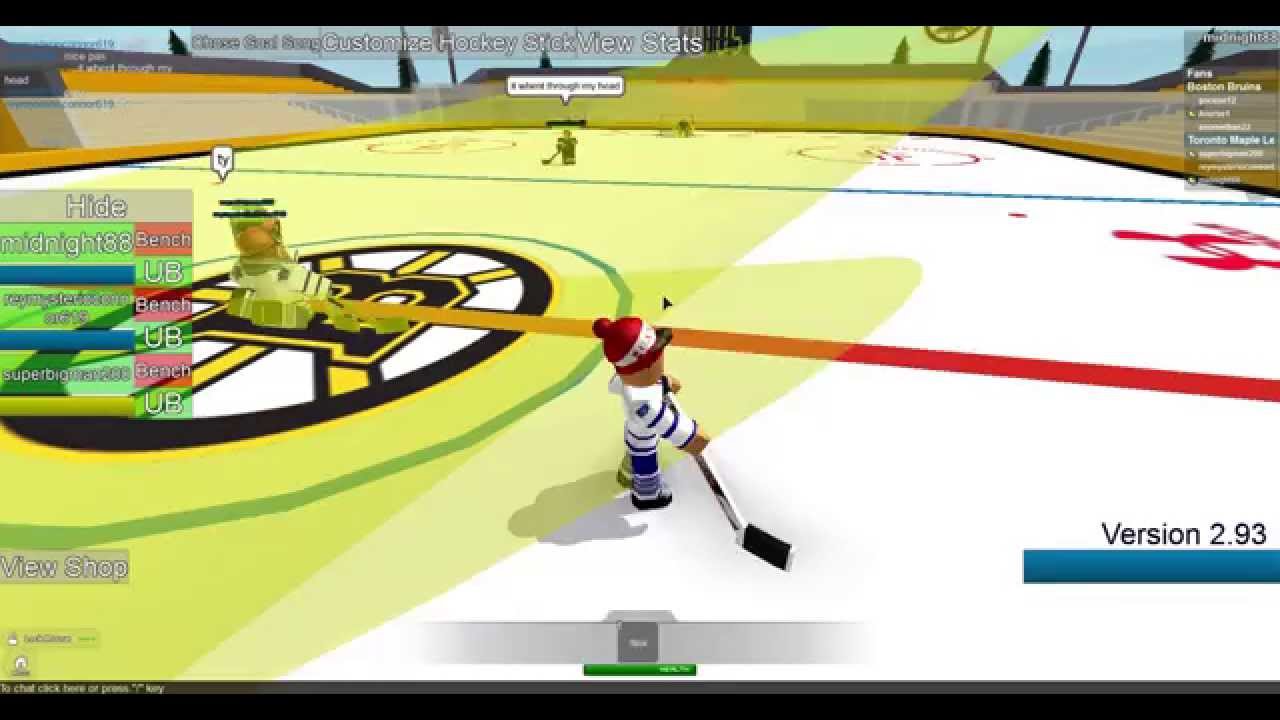 Awesome 1 Timer In Roblox 3v3 Hockey Youtube - afk people showoff time hockey roblox youtube