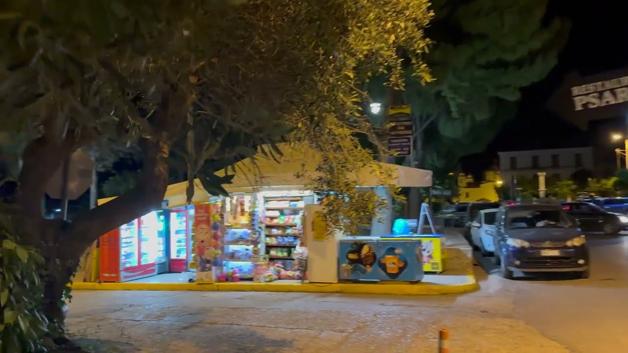 Short night walk in Kardamili