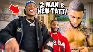 AR'MON MESSED UP OUR TWO MAN!!! MY NEW TATTOOS GOT INFECTED!!