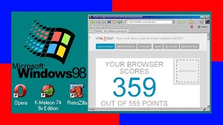 Puedes Navegar en Internet con Windows 98?