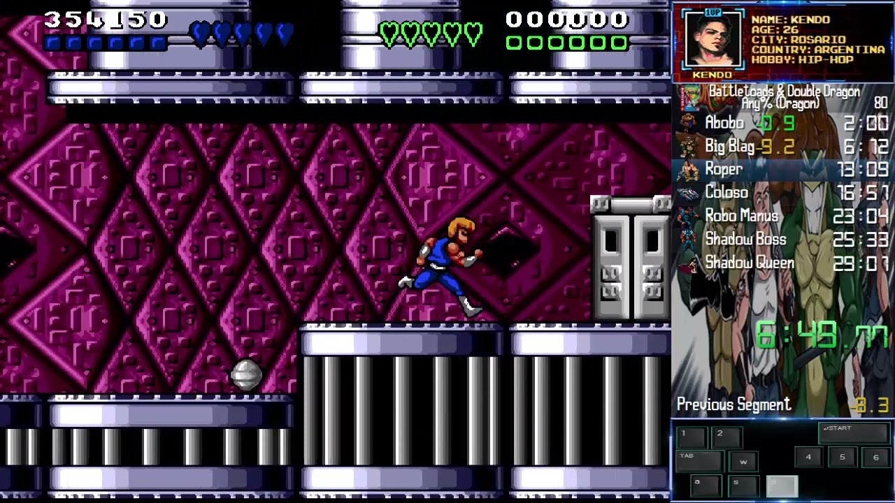 Battletoads & Double Dragon - Speedrun - 