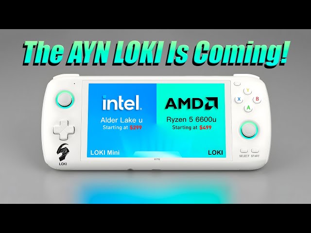 The AYN LOKI Is Coming! Low-Cost Ryzen 6000 & Intel Gaming Hand-Helds -  YouTube