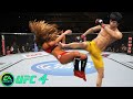UFC4 Bruce Lee vs Star Fighters EA Sports UFC 4