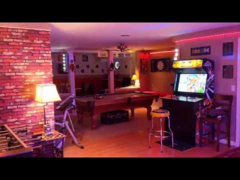 Game Room Makeover - YouTube
