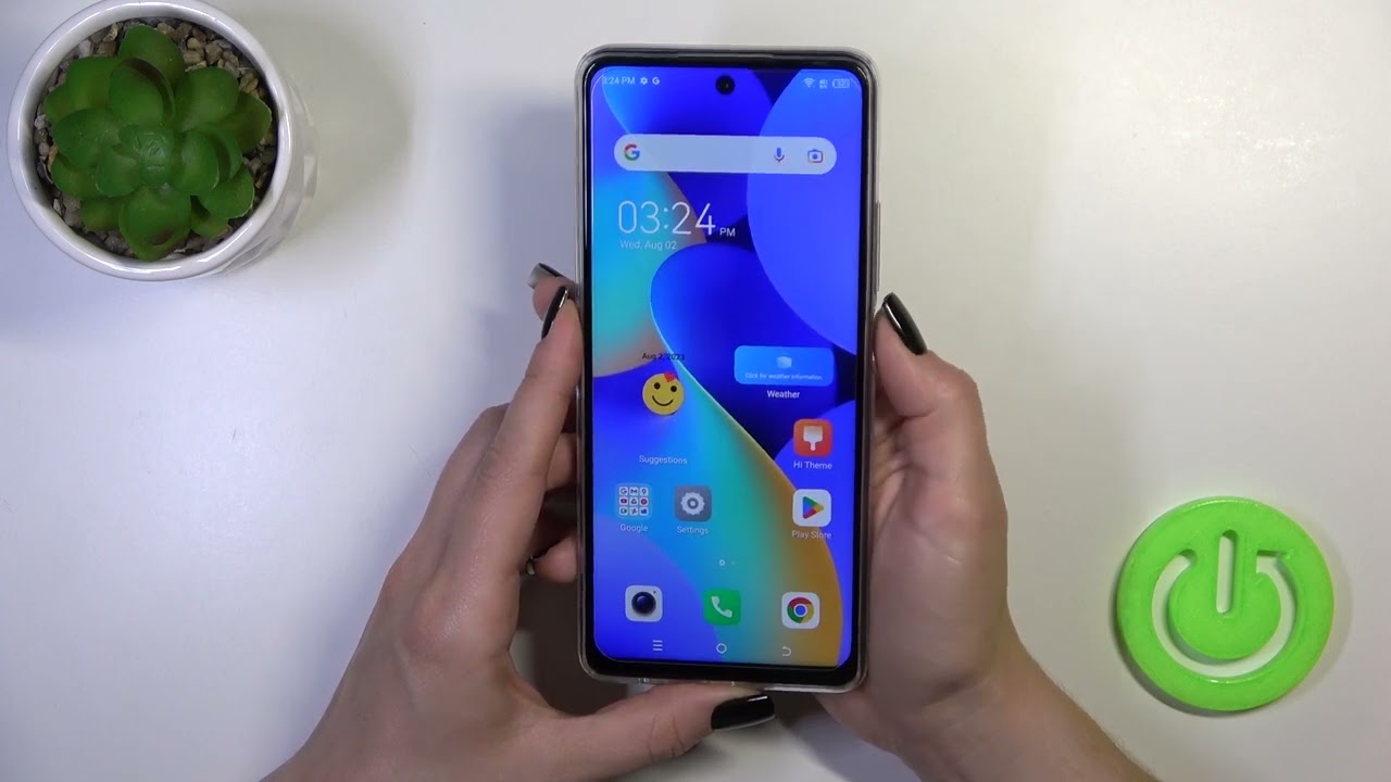 Fingerprint Scanner Test on Tecno Spark 10 Pro