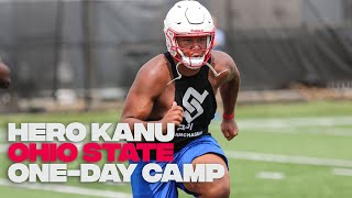 Hero Kanu: Fast-rising, talented German defensive lineman impresses at Ohio State one-day camp.