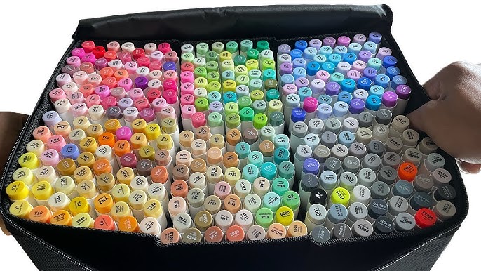 Reorganizing 320 Ohuhu Markers in 60 Seconds (It Actually Took Me 90  Minutes) 