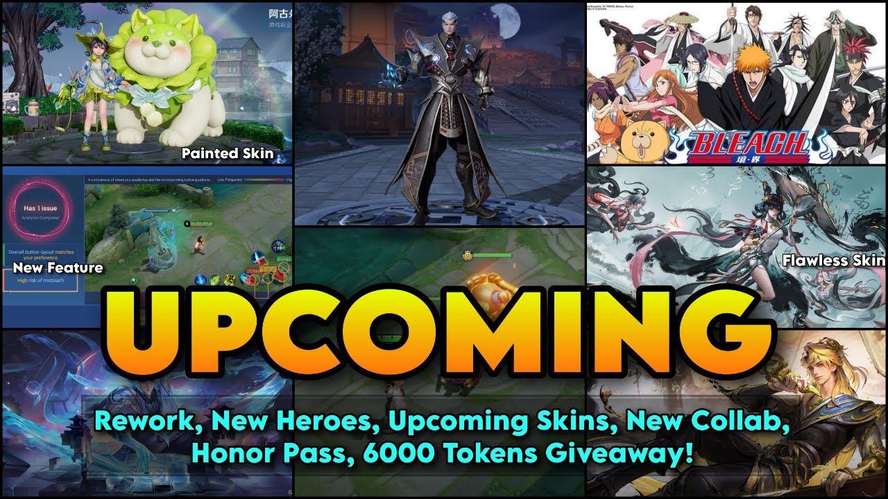 Milady Rework, Upcoming Skins, New Heroes, New Features, 6000 Tokens Giveaway! | Honor of Kings