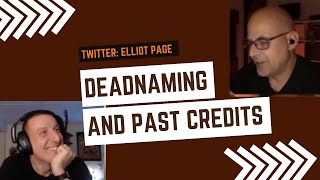 Deadnaming in Twitter and IMDB credits