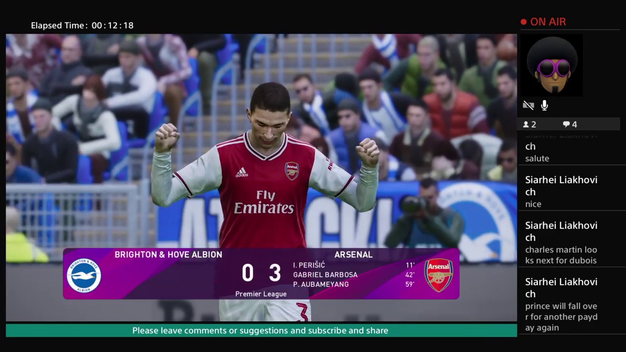 Pes2020 Arsenal coach mode  season 2 episode3