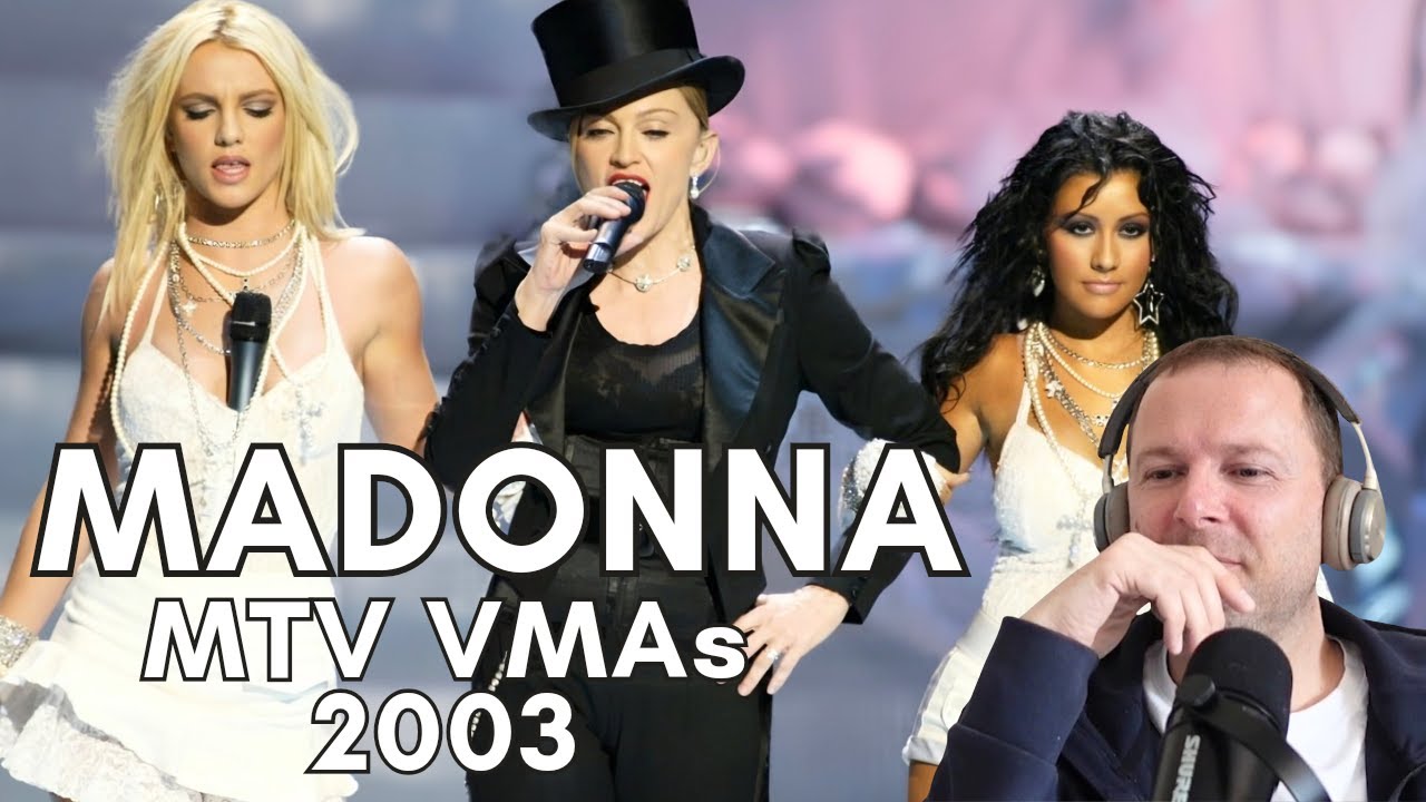 MADONNA, BRITNEY,  CHRISTINA, MISSY - MTV VMAs (first time reaction) - LIKE A VIRGIN / HOLLYWOOD