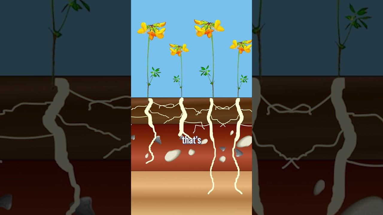 Brian & Darren explain types of root systems and why farmers have a disadvantage over weeds. 🌿