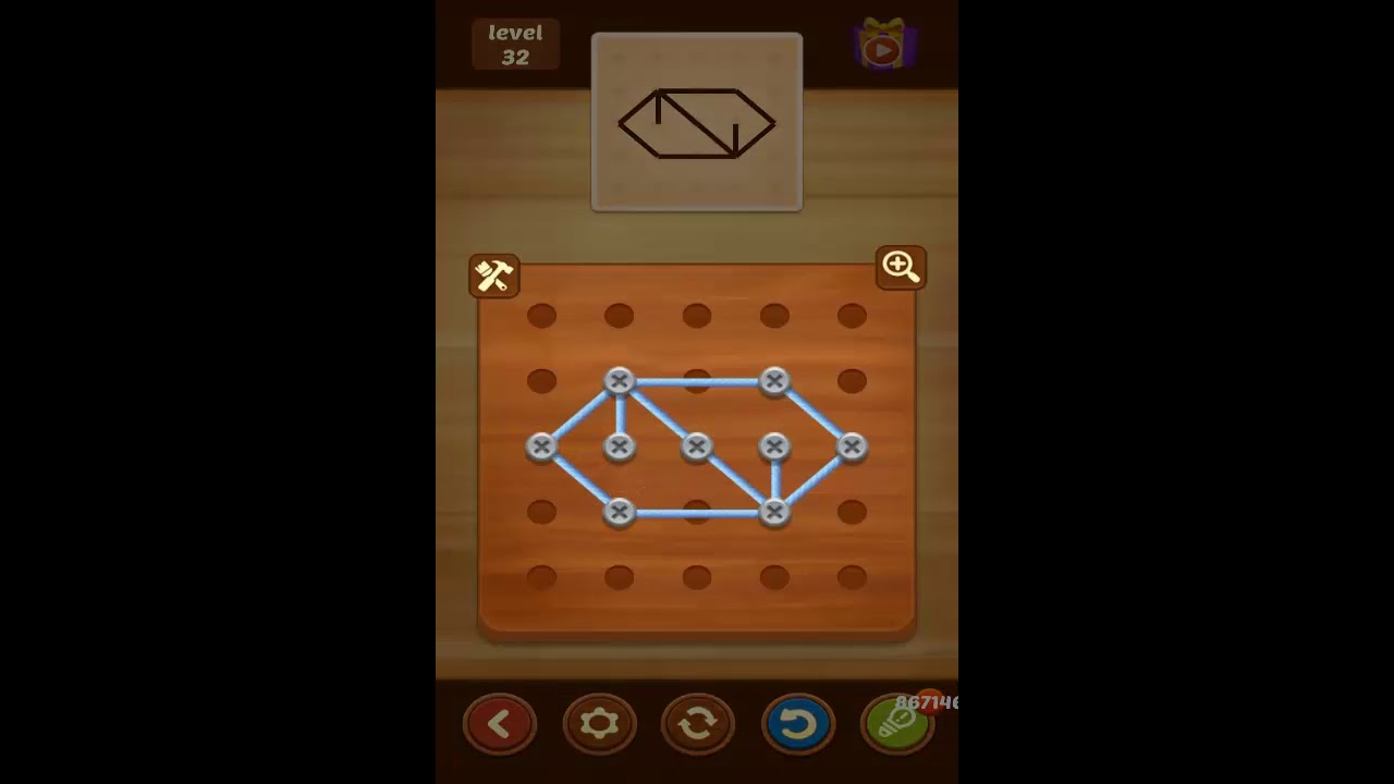 Line Puzzle String Art Linden Pack 21-40 Walkthrough