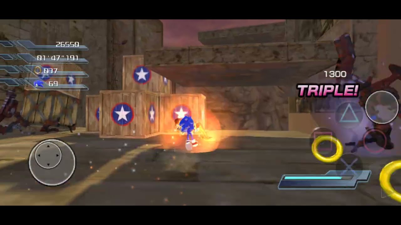 Sonic p06 android Dusty desert