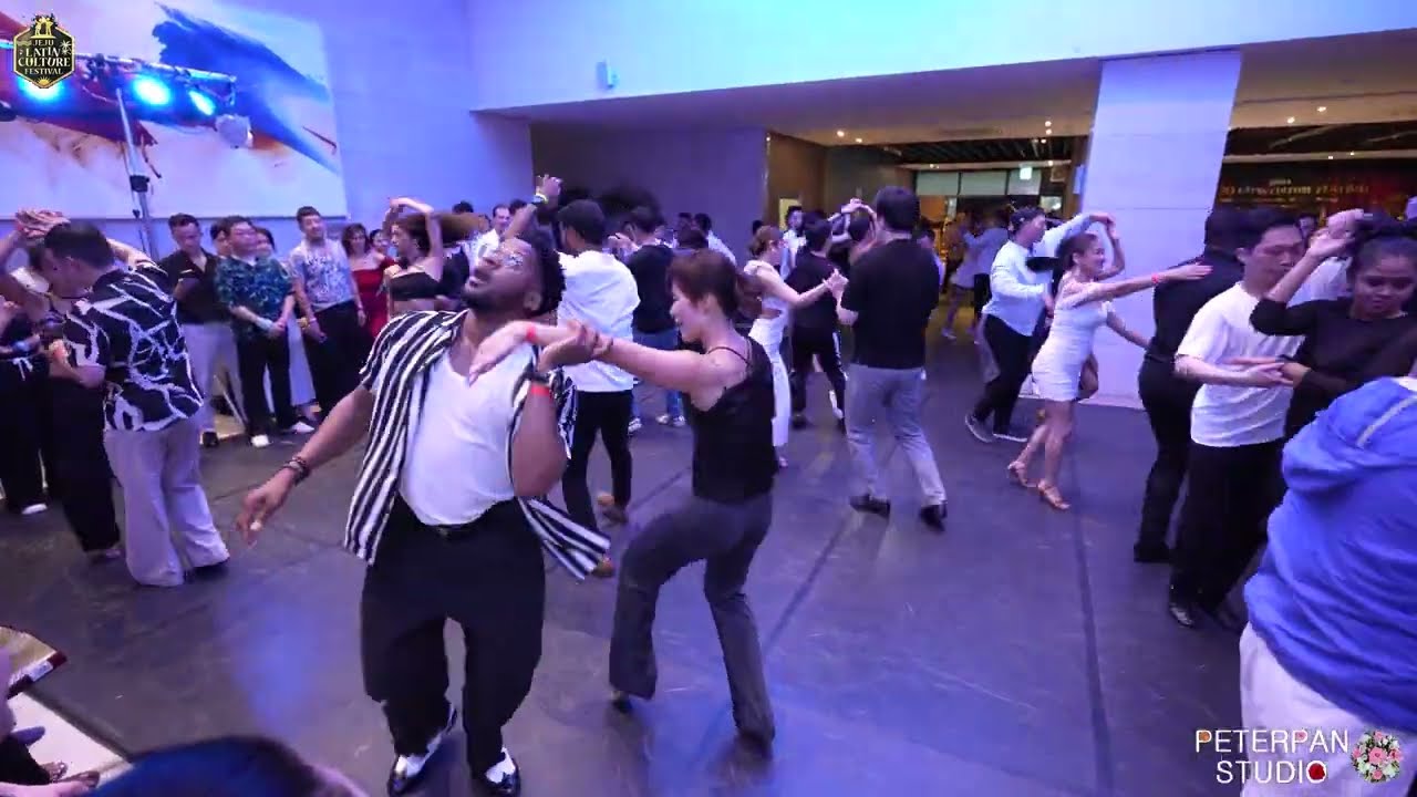 Terry(테리) &  몽(Mong)  Salsa Social Dancing 제주 JEJU LATIN CULTURE 11TH FESTIVAL 24.06.24