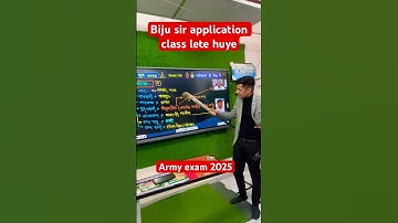 Army exam 2025😍#armystudy#bijusirmotivation#armystudyclasses#trendingsong#shortvideo