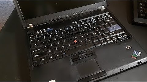 Quick Look at my IBM ThinkPad T60