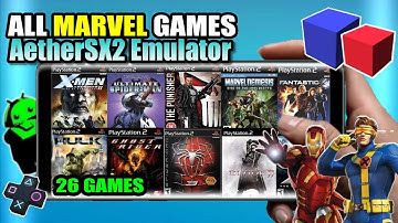 All Marvel Games for AetherSX2 Emulator Android