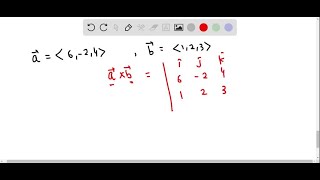 Find a vector normal to the given vectors. ⟨6,-2,4⟩ and ⟨1,2,3⟩