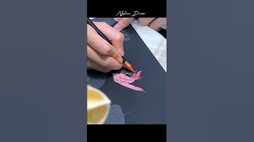 Thư giãn vs Tranh Cạo than tre màu dạ quang mẫu mỹ nhân cổ trang độc lạ #tranhcao #tranhcaohanquoc #