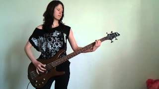 Video thumbnail of "Metallica - Whiskey in the Jar (Bass Cover) by Chrissy"