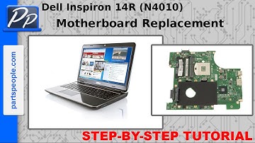 Dell Inspiron 14R (N4010) Motherboard Video Tutorial Teardown