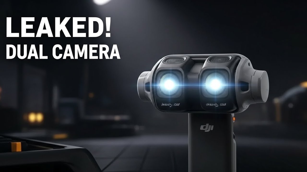 Утечка информации о DJI Osmo Pocket 4: двойная камера и более ёмкий аккумулятор!